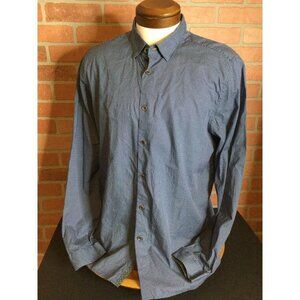Ted Baker London Men's Endurance Flip Cuff Dress Shirt size 6 US 2XL geometric